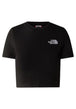 T-SHIRT E CANOTTE Nero/bianco The North Face