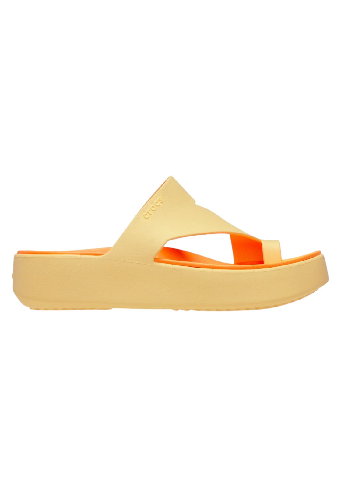 CIABATTE-INFRADITO Beige/arancio Crocs