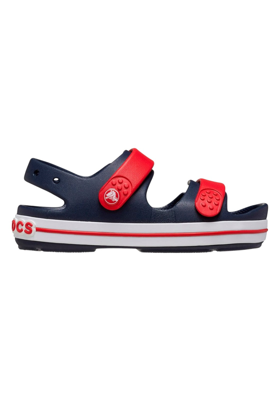 CIABATTE-INFRADITO Blu/rosso Crocs