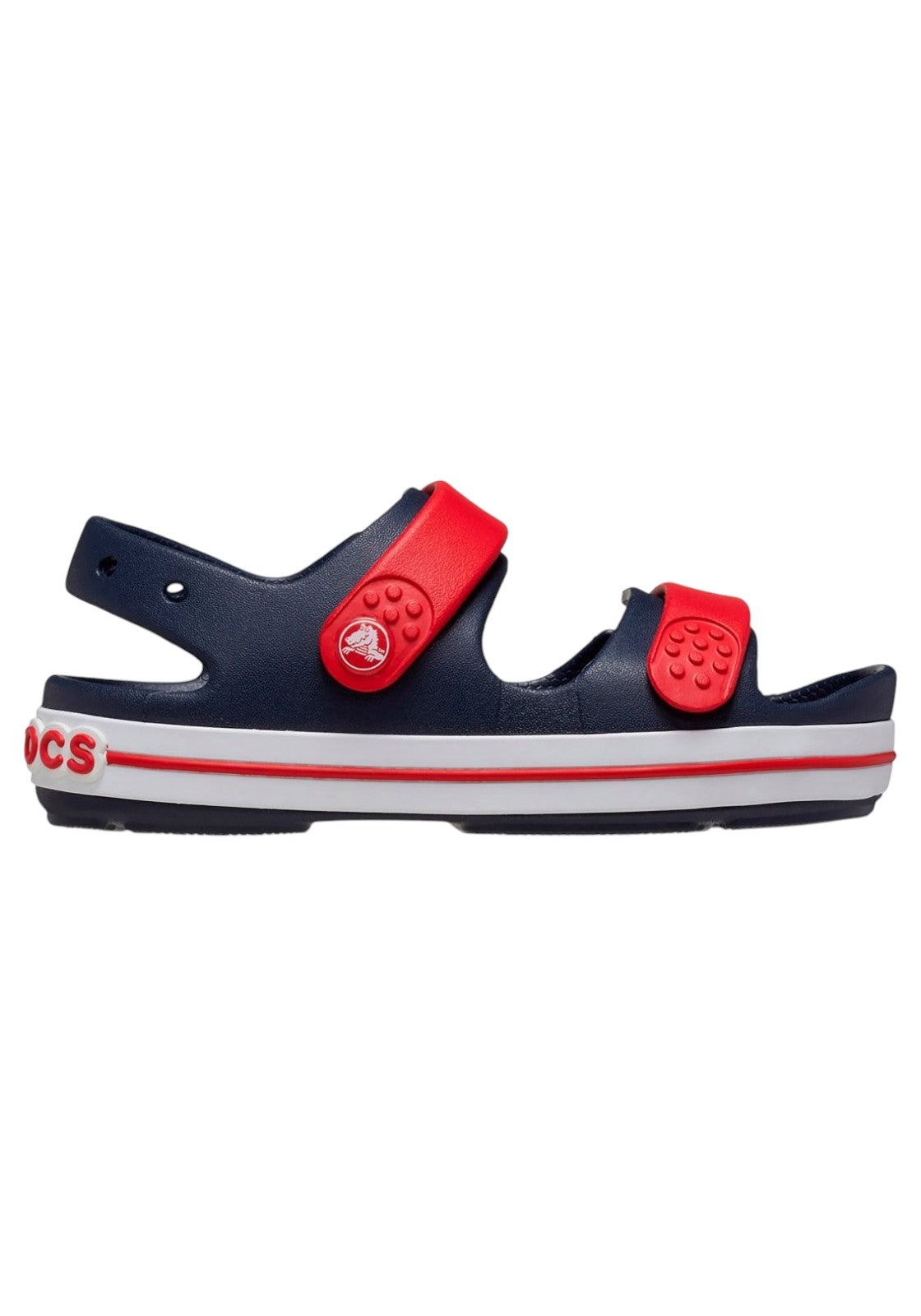 CIABATTE-INFRADITO Blu/rosso Crocs