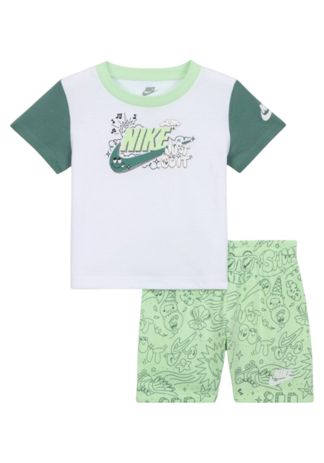 TUTE Bianco/verde Nike