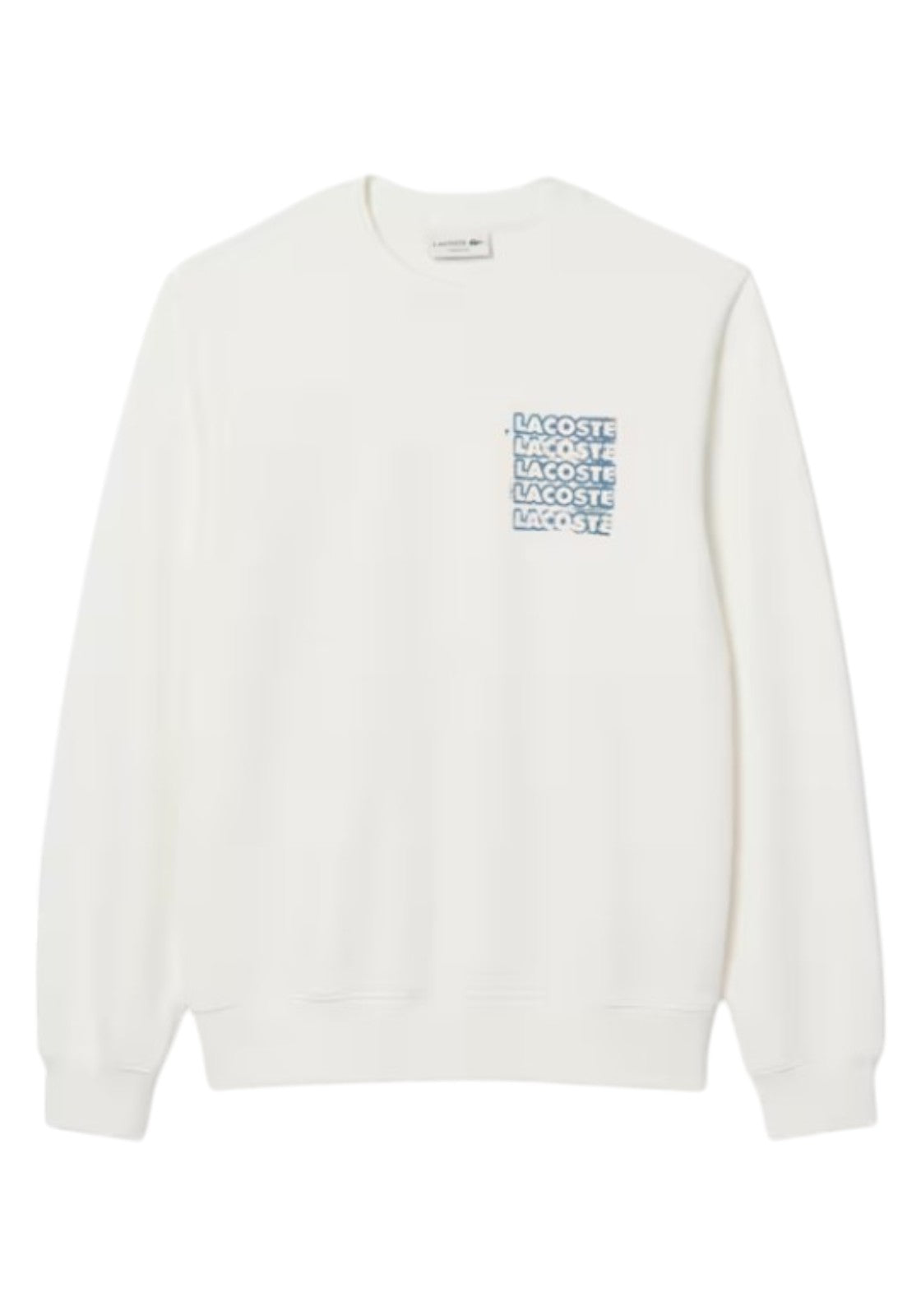 FELPE Bianco/blu Lacoste