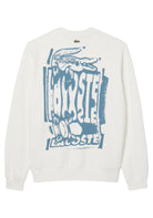 FELPE Bianco/blu Lacoste