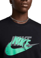 T-SHIRT E CANOTTE Nero/verde Nike