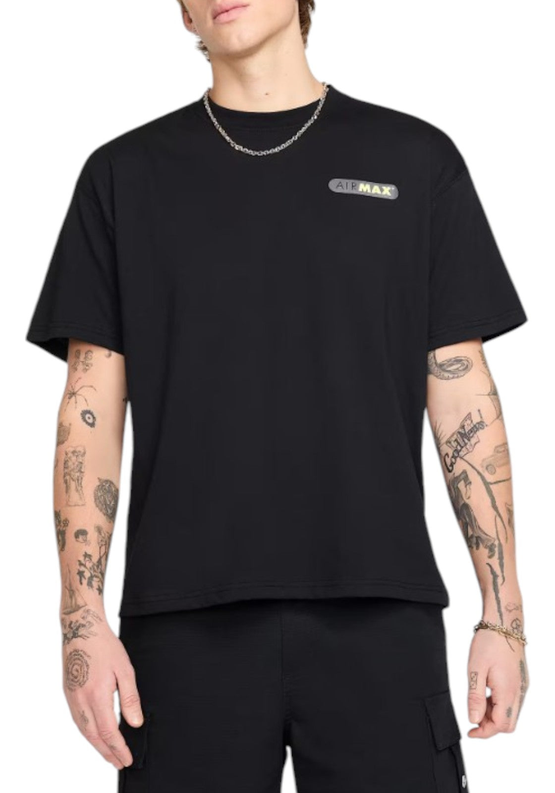 T-SHIRT E CANOTTE Nero/lime Nike