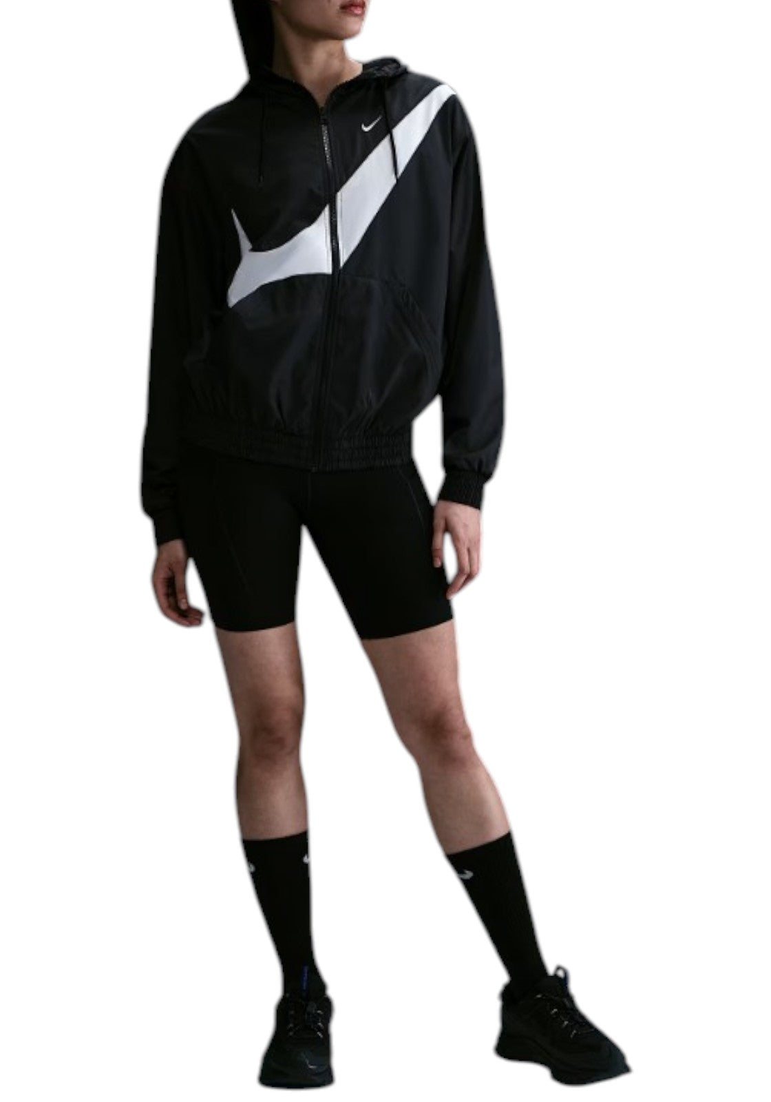 GIUBBINI E GIACCHE Nero/bianco Nike