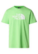 T-SHIRT E CANOTTE Verde/bianco The North Face