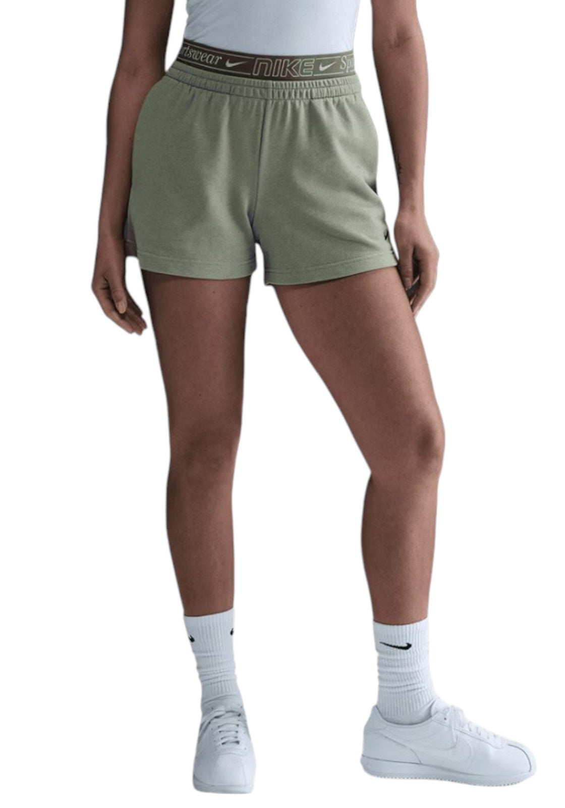 PANTALONCINI Verde Salvia Nike