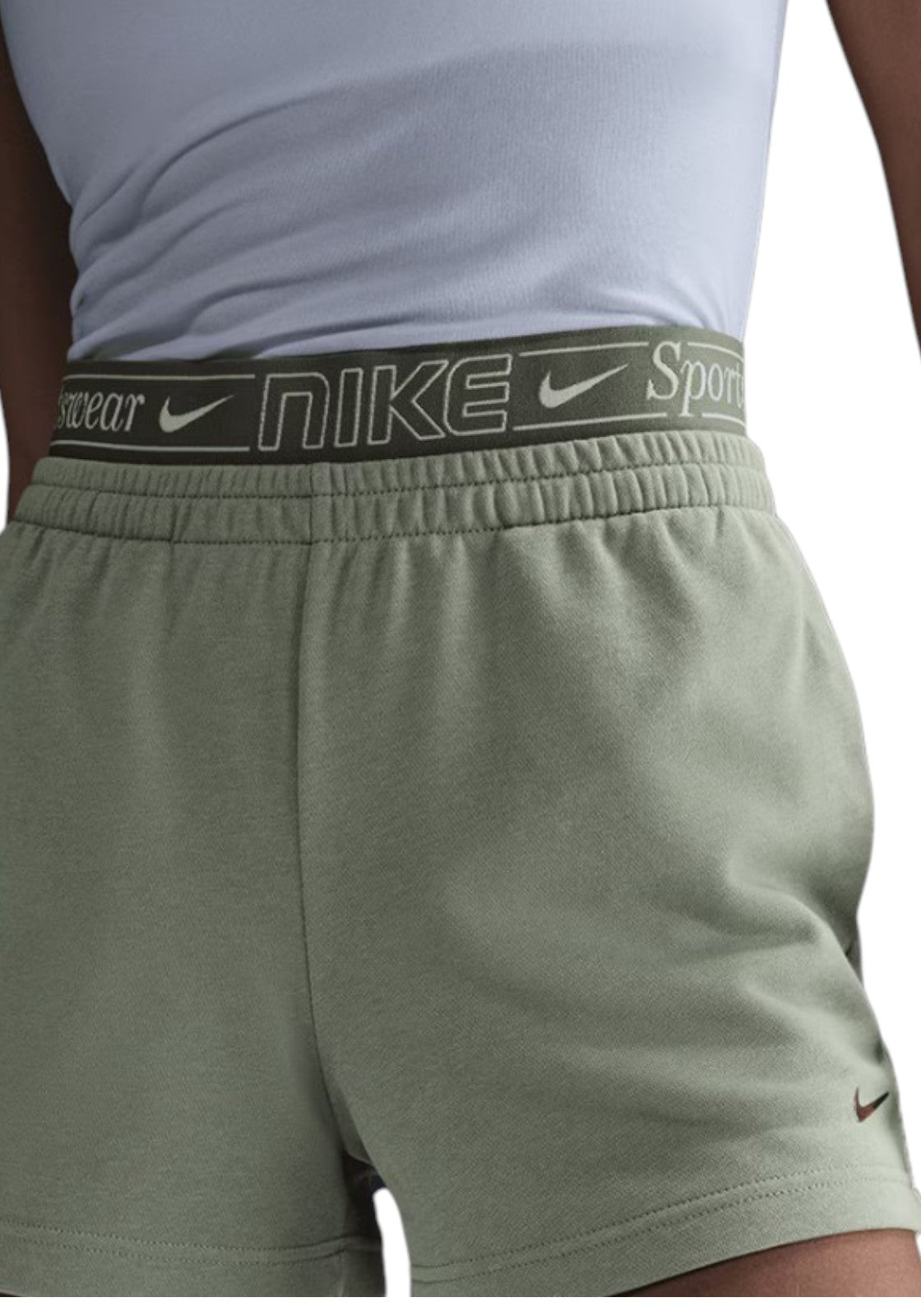 PANTALONCINI Verde Salvia Nike