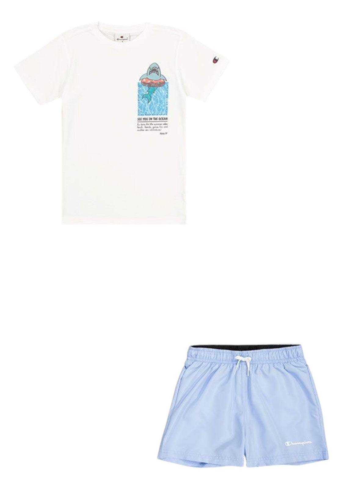 TUTE Bianco/celeste Champion