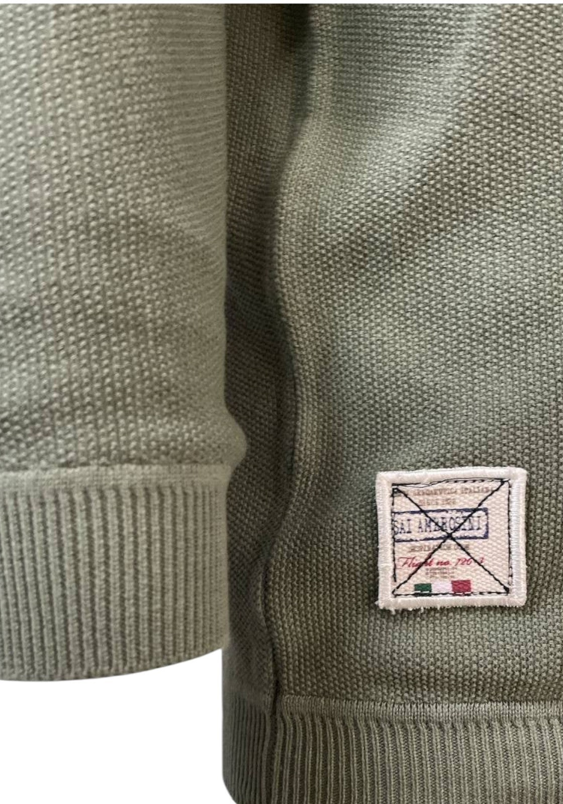MAGLIONI E POLO Verde Militare Aeronautica It.
