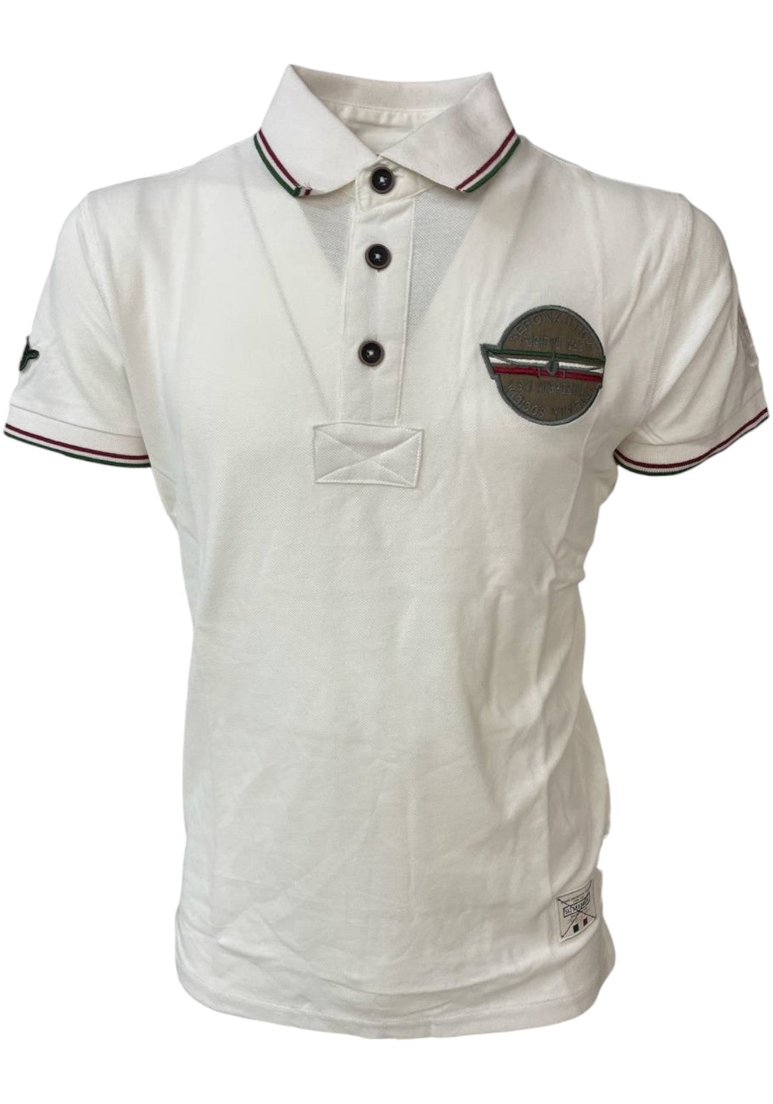 MAGLIONI E POLO Bianco Aeronautica It.