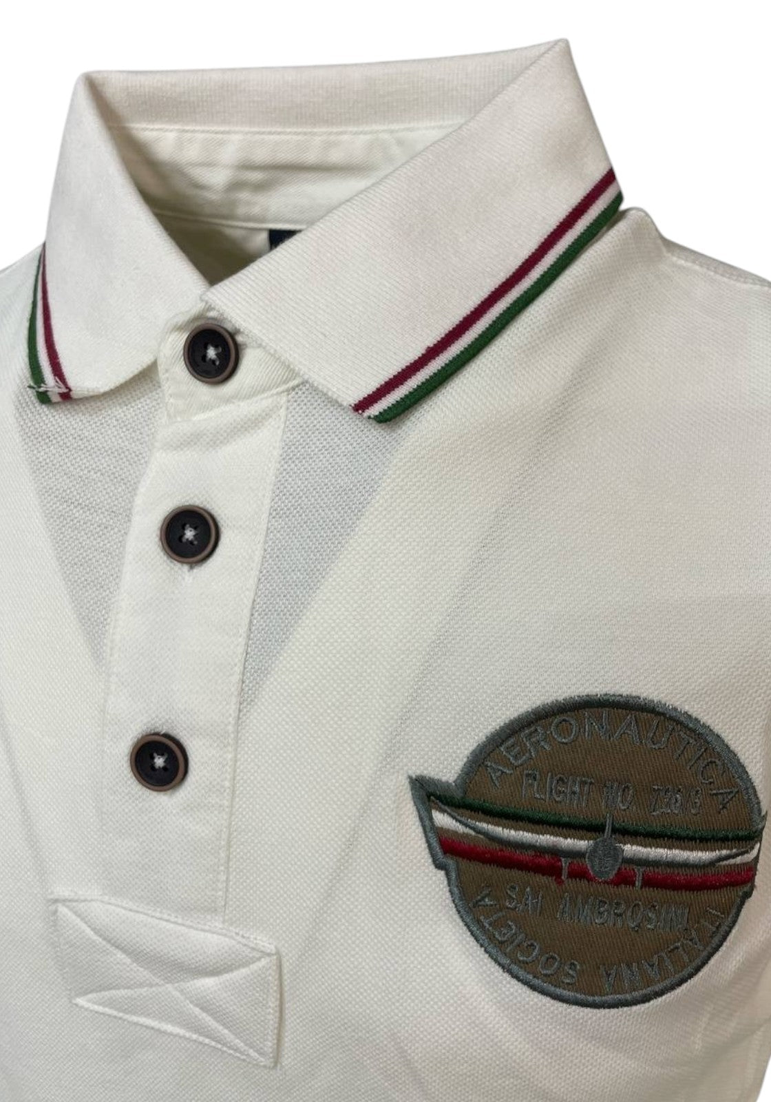 MAGLIONI E POLO Bianco Aeronautica It.