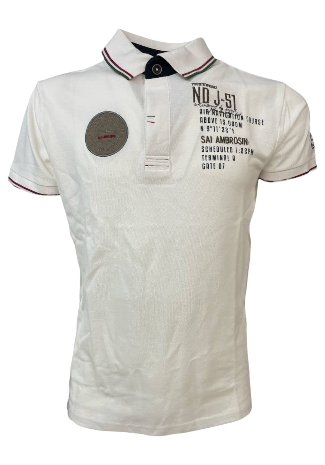 MAGLIONI E POLO Bianco Aeronautica It.