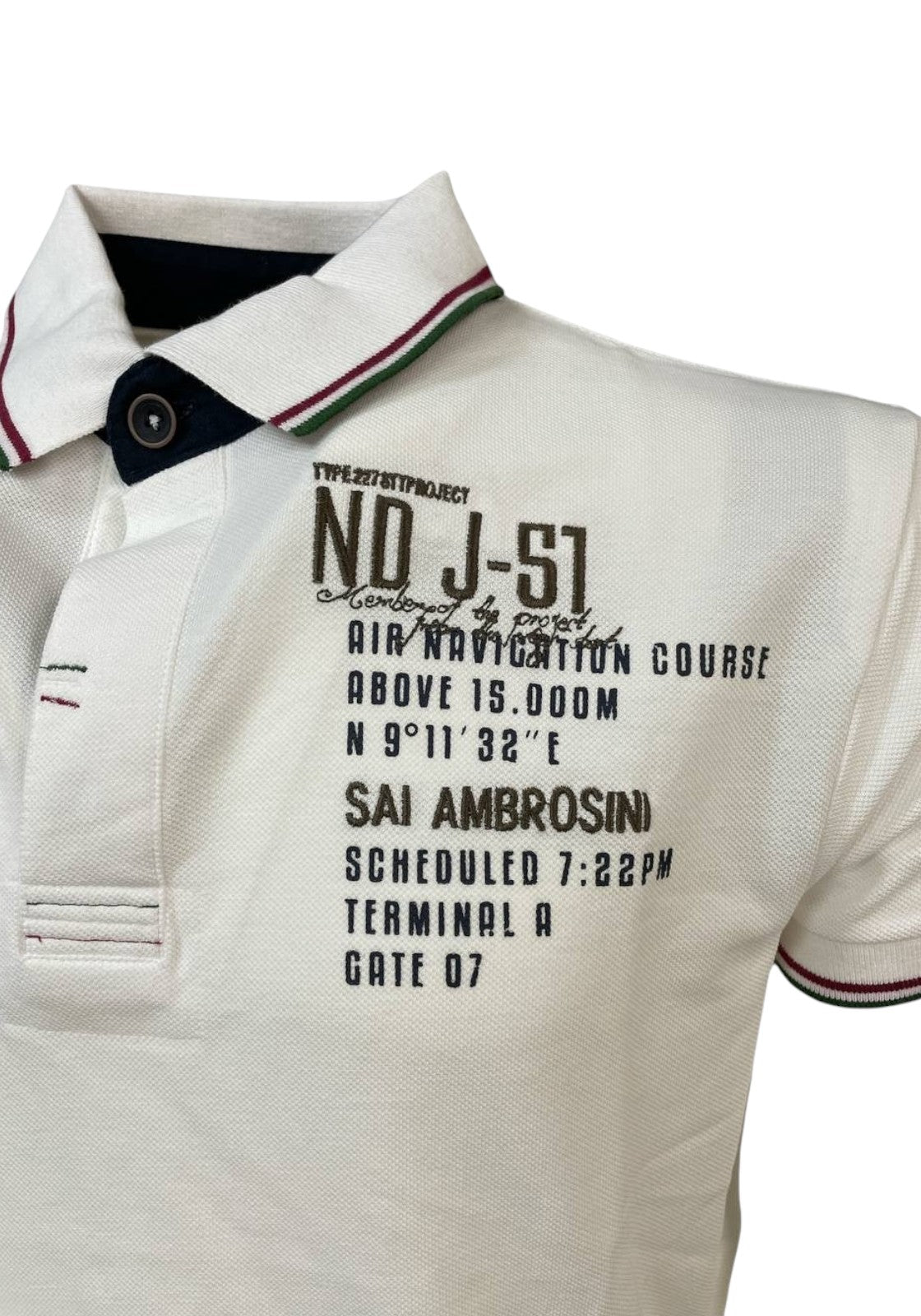 MAGLIONI E POLO Bianco Aeronautica It.