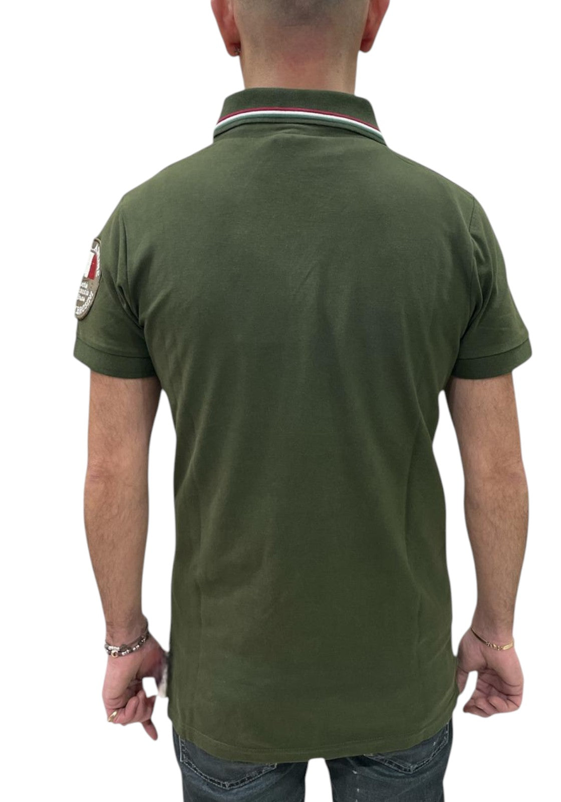 MAGLIONI E POLO Verde Militare Aeronautica It.