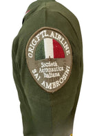 MAGLIONI E POLO Verde Militare Aeronautica It.