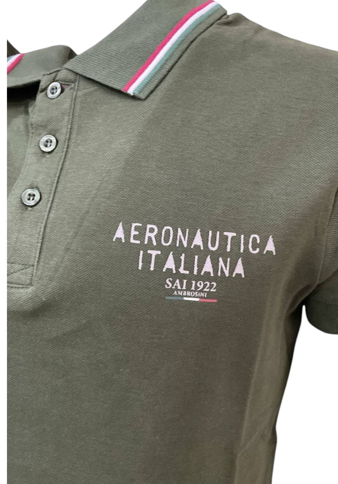 MAGLIONI E POLO Verde Militare Aeronautica It.