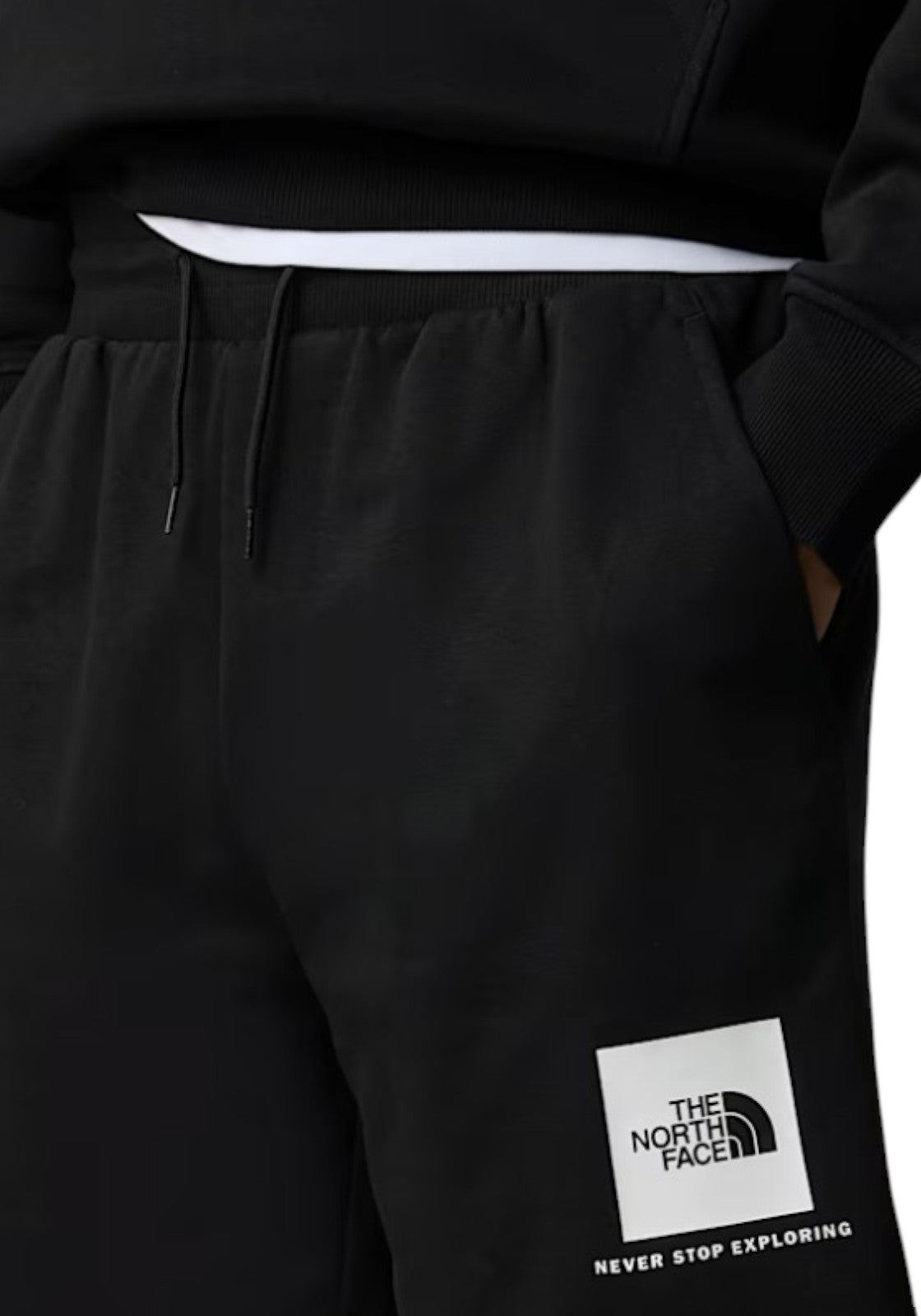 PANTALONCINI Nero/bianco The North Face