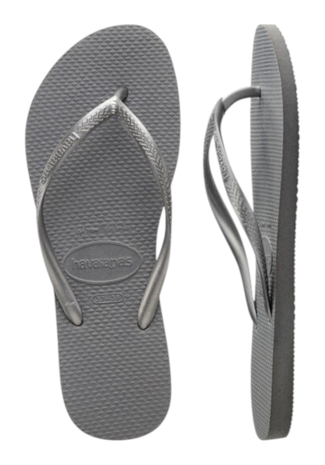 CIABATTE-INFRADITO Grigio/argento Havaianas