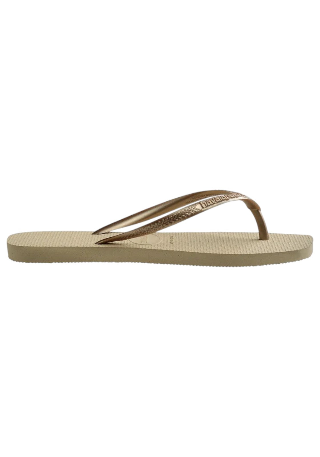 CIABATTE-INFRADITO Beige/oro Havaianas