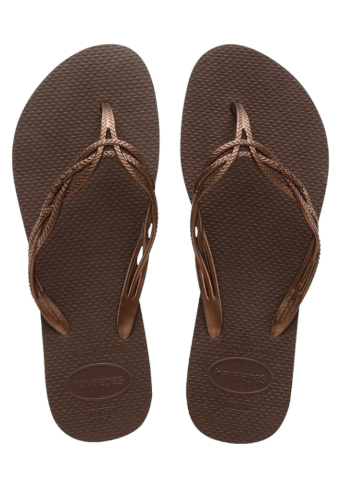CIABATTE-INFRADITO Marrone Havaianas
