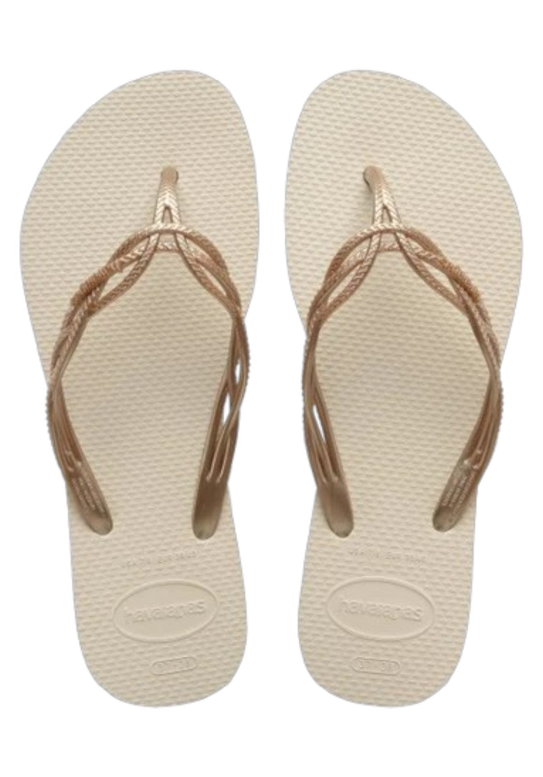 CIABATTE-INFRADITO Beige/oro Havaianas