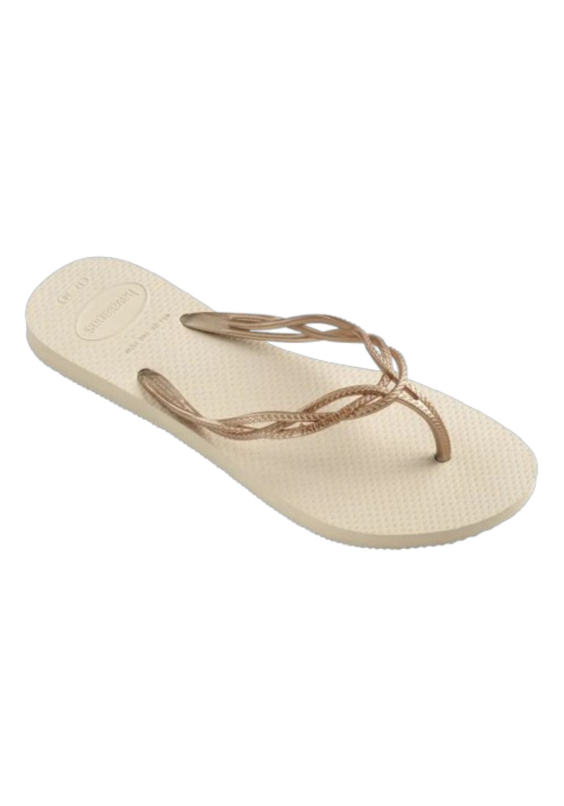 CIABATTE-INFRADITO Beige/oro Havaianas