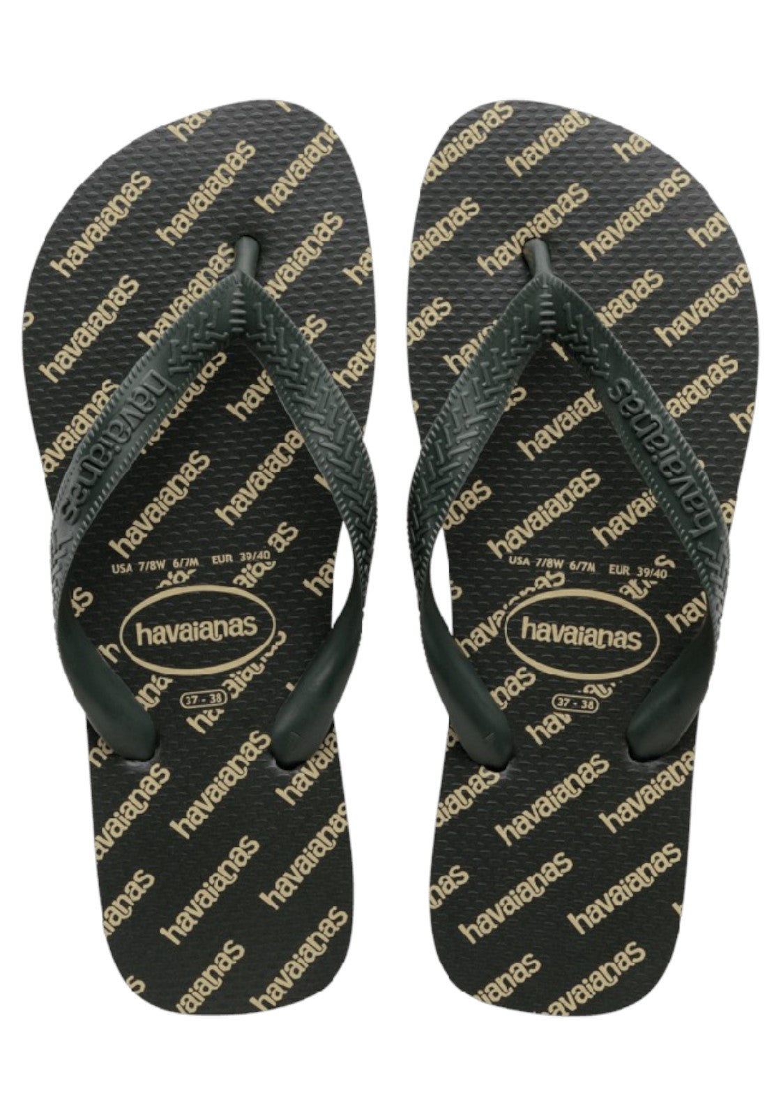 CIABATTE-INFRADITO Verde/beige Havaianas