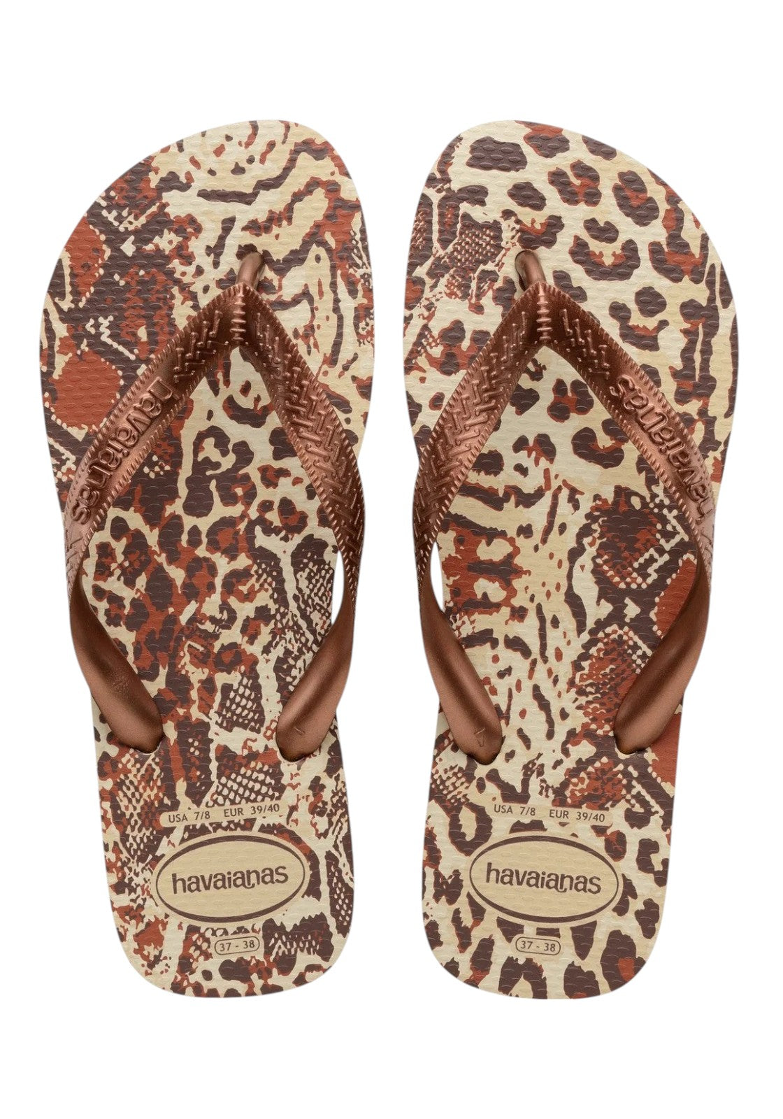 CIABATTE-INFRADITO Marrone/beige Havaianas