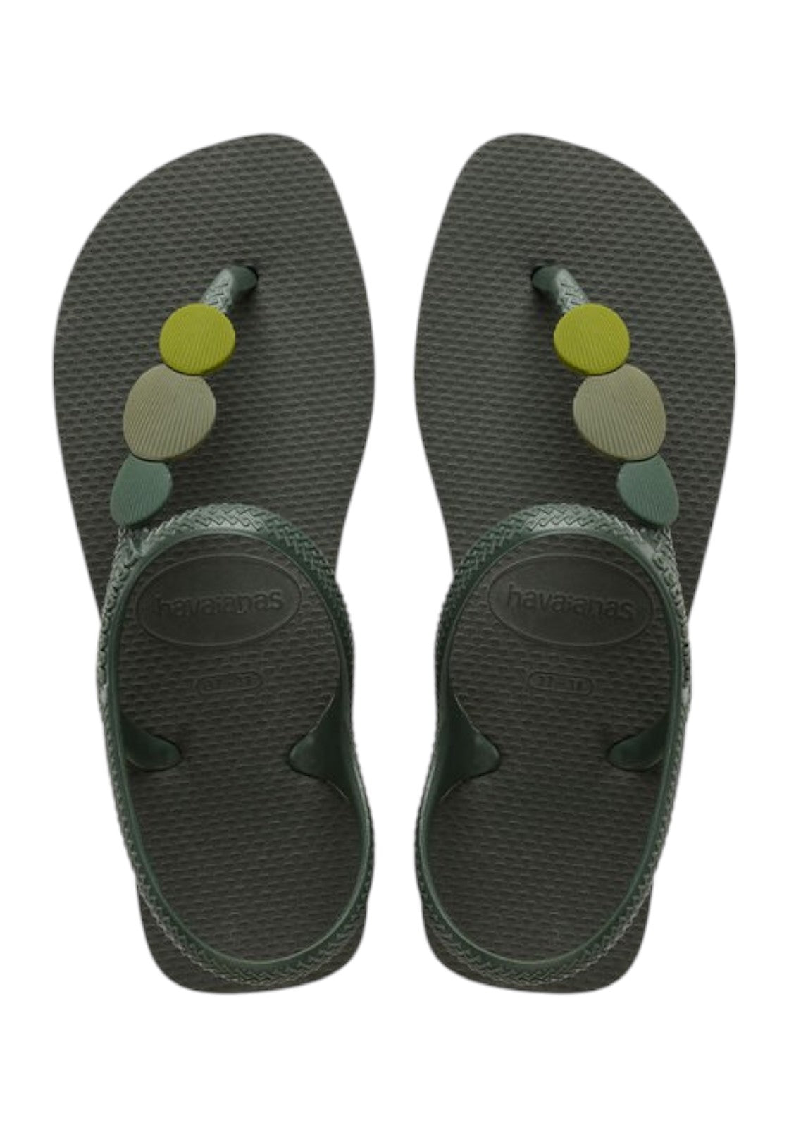 CIABATTE-INFRADITO Verde Militare Havaianas
