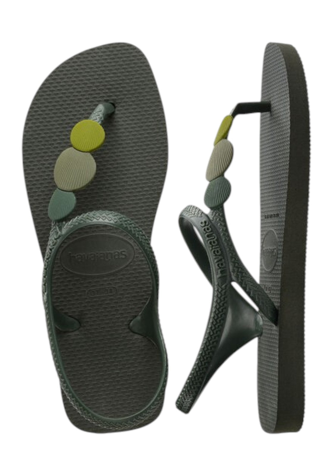 CIABATTE-INFRADITO Verde Militare Havaianas