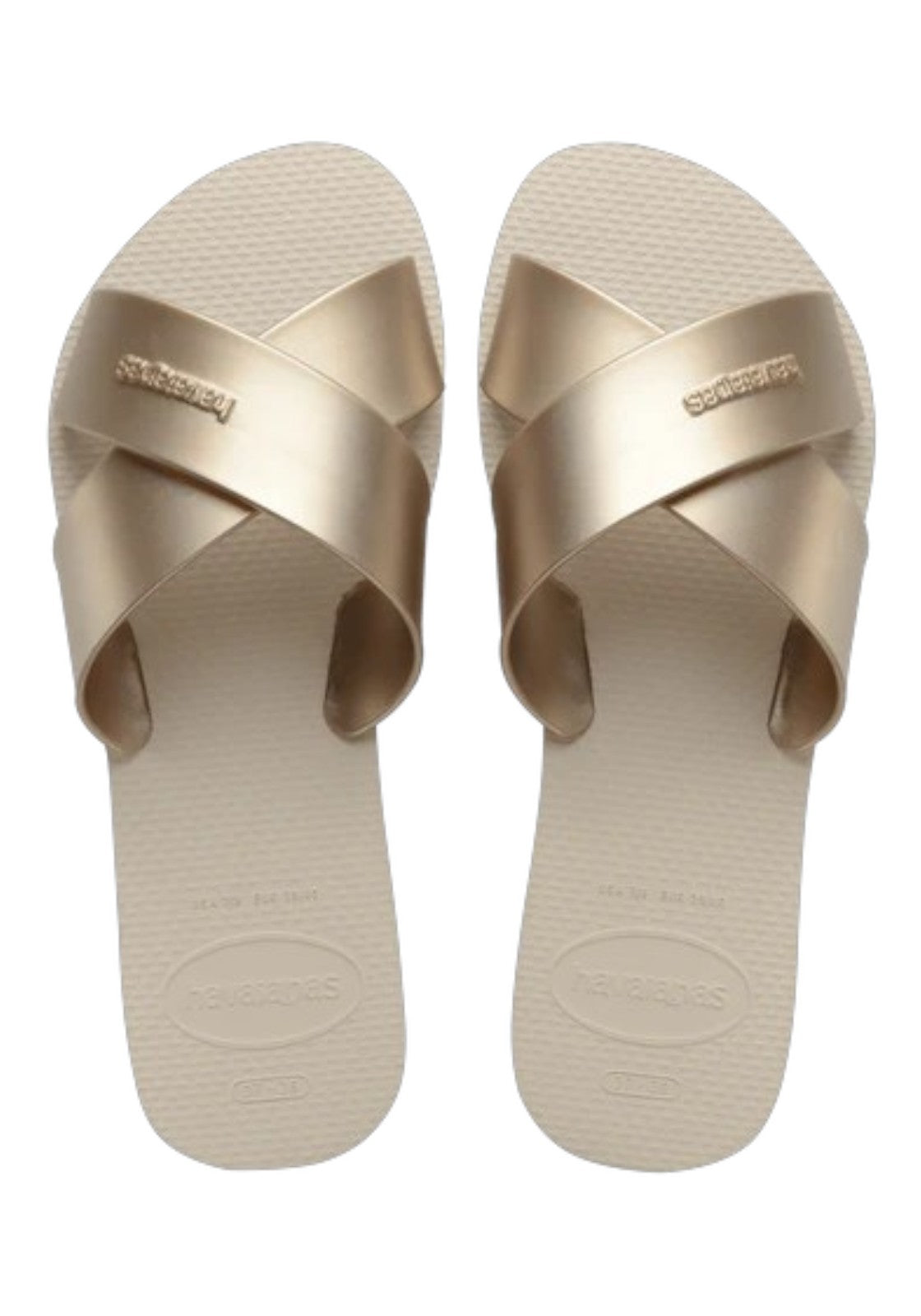CIABATTE-INFRADITO Beige/oro Havaianas