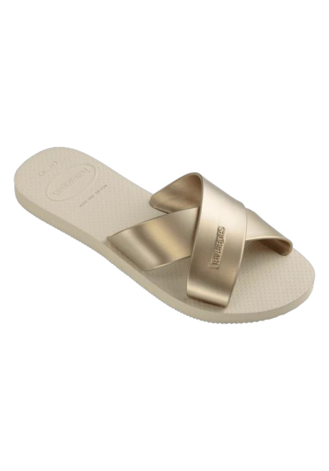 CIABATTE-INFRADITO Beige/oro Havaianas