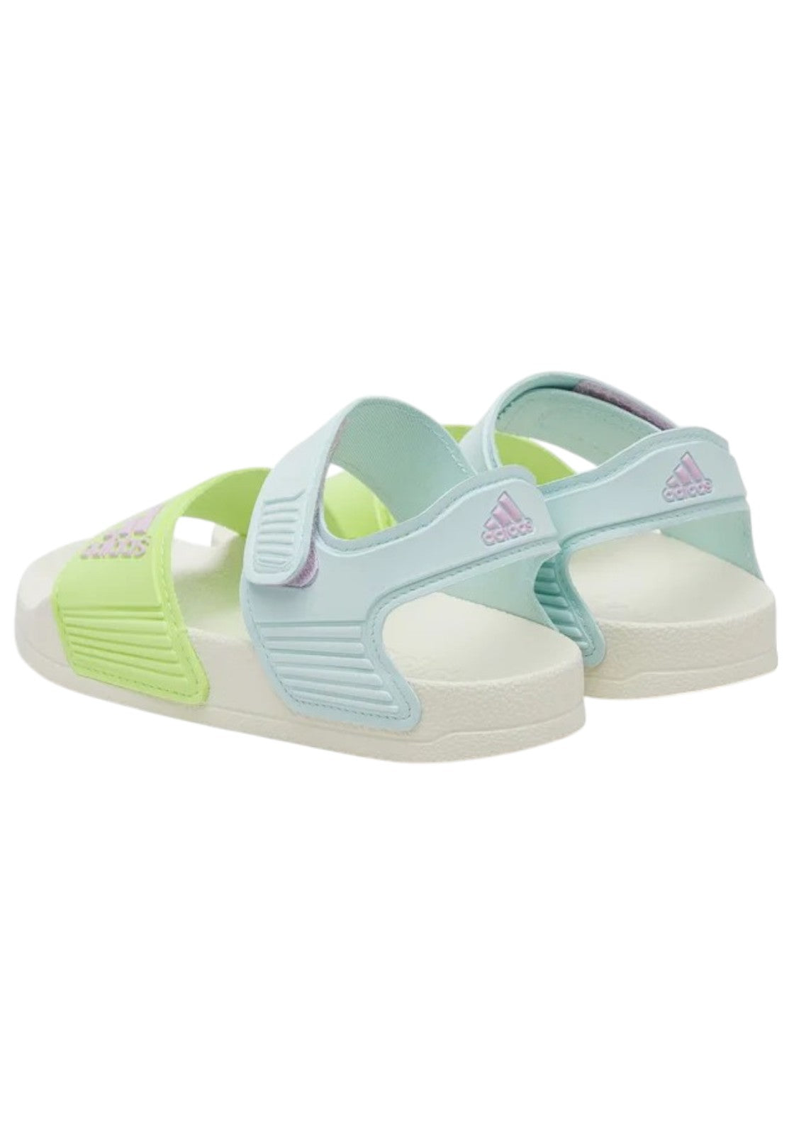 CIABATTE-INFRADITO Bianco/verde Adidas