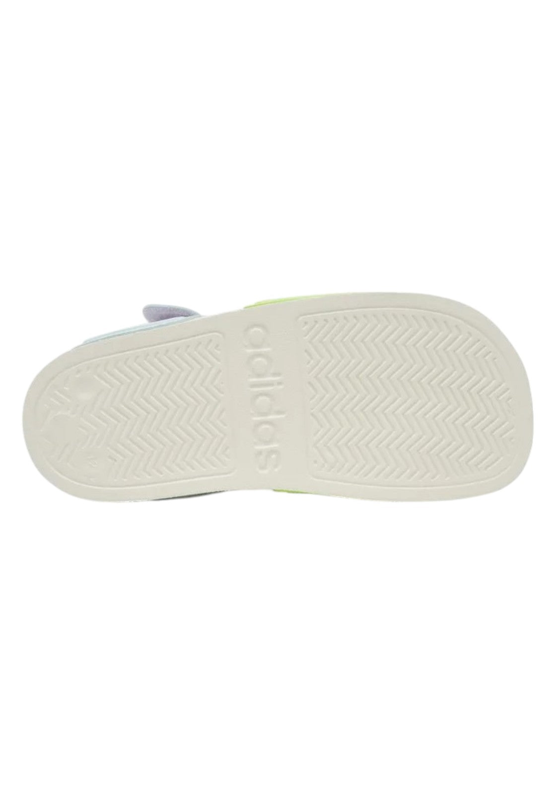 CIABATTE-INFRADITO Bianco/verde Adidas