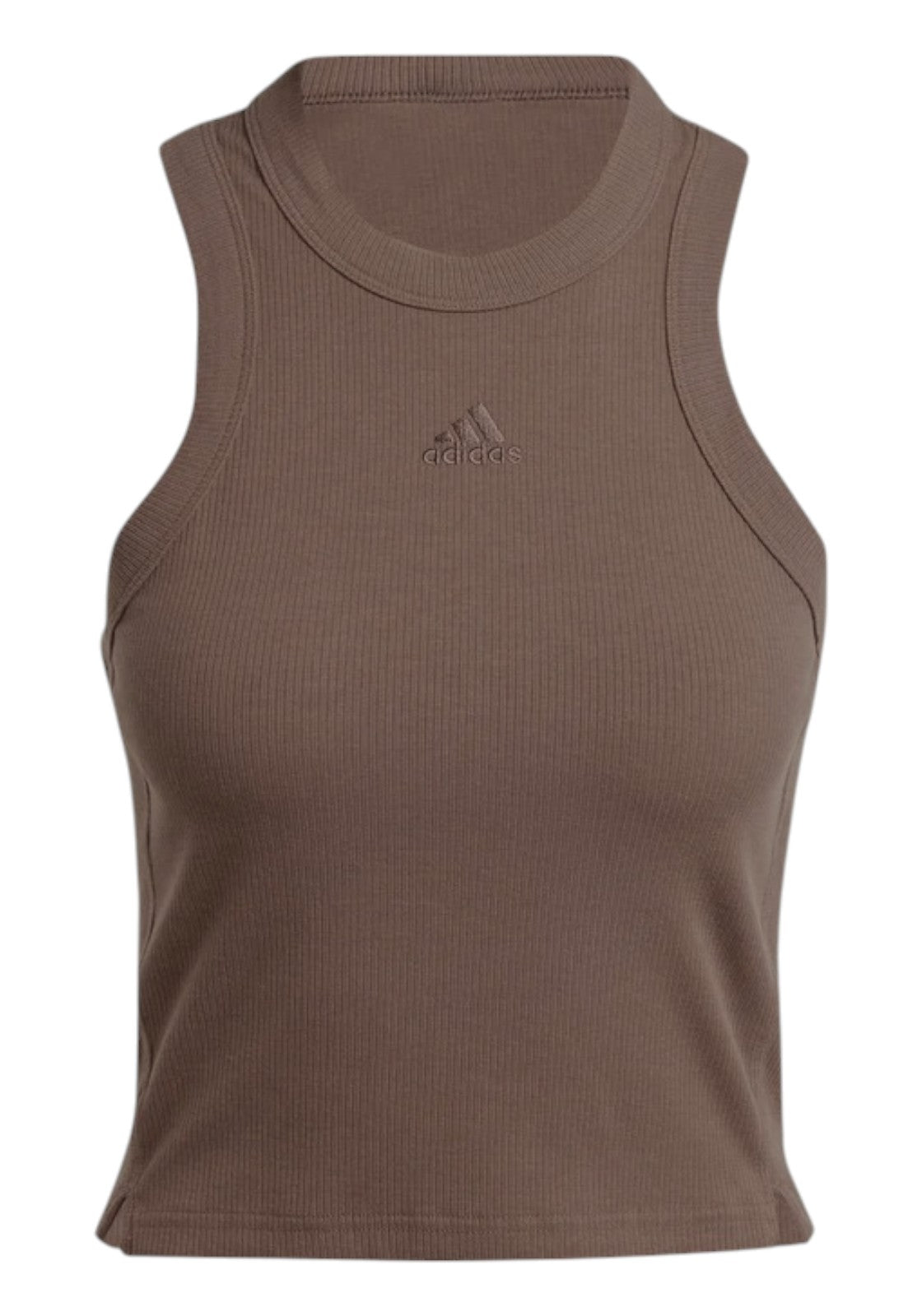 TOP PALESTRA Marrone Adidas