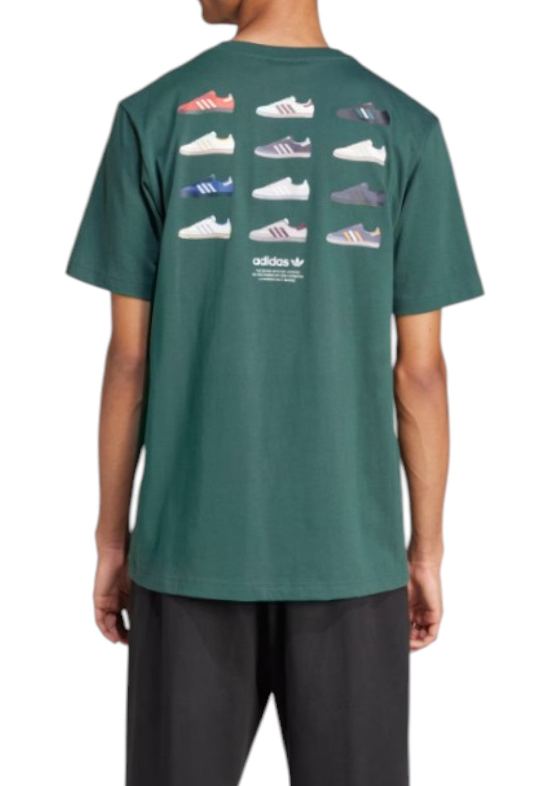 T-SHIRT E CANOTTE Verde/beige Adidas Originals