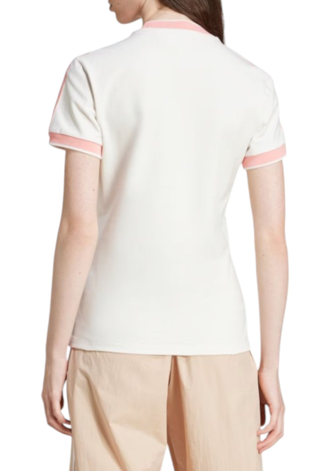 T-SHIRT E CANOTTE Bianco/rosa Adidas Originals