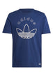 T-SHIRT E CANOTTE Blu/beige Adidas Originals