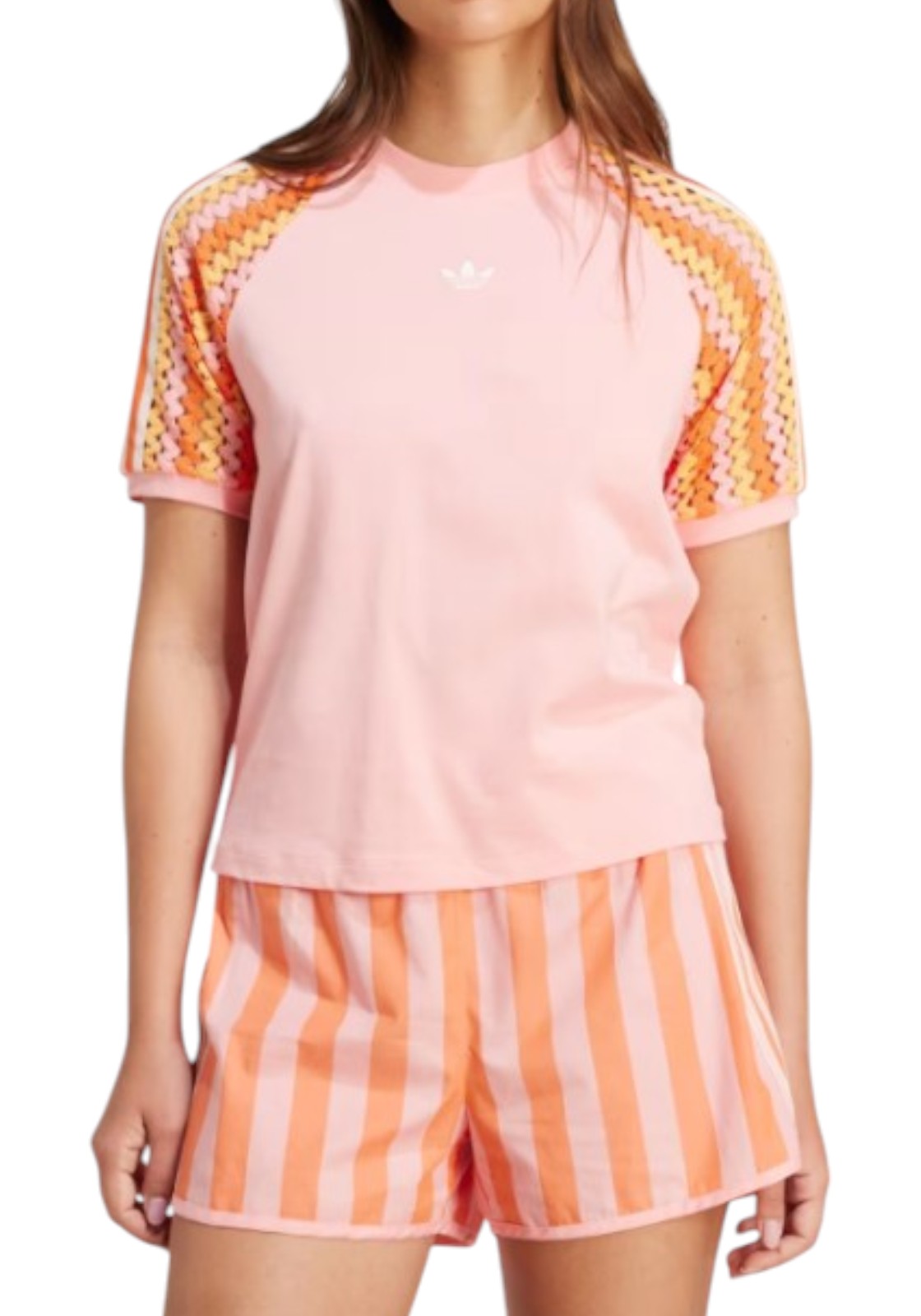 T-SHIRT E CANOTTE Rosa/arancio Adidas Originals