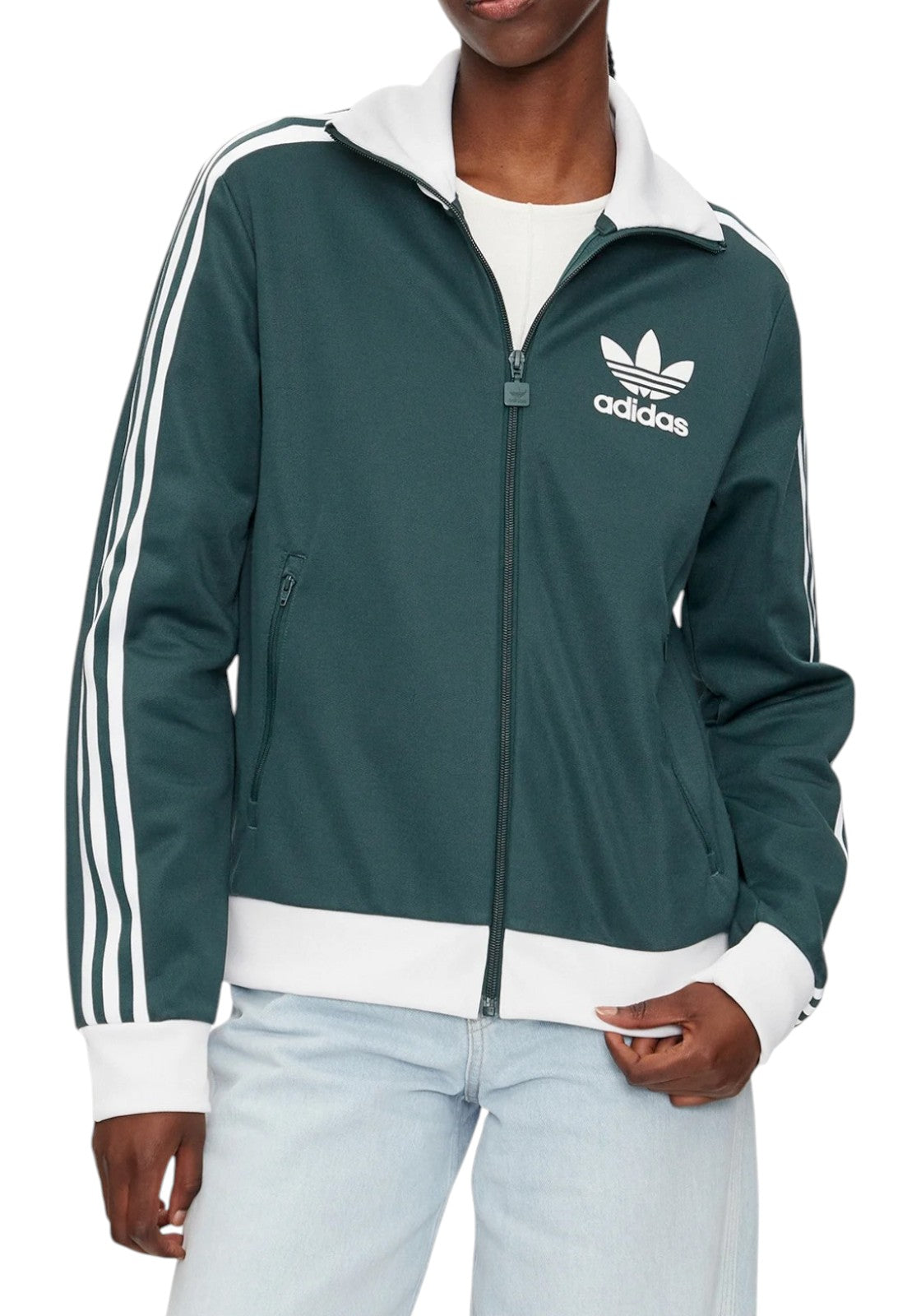 FELPE Verde/bianco Adidas Originals