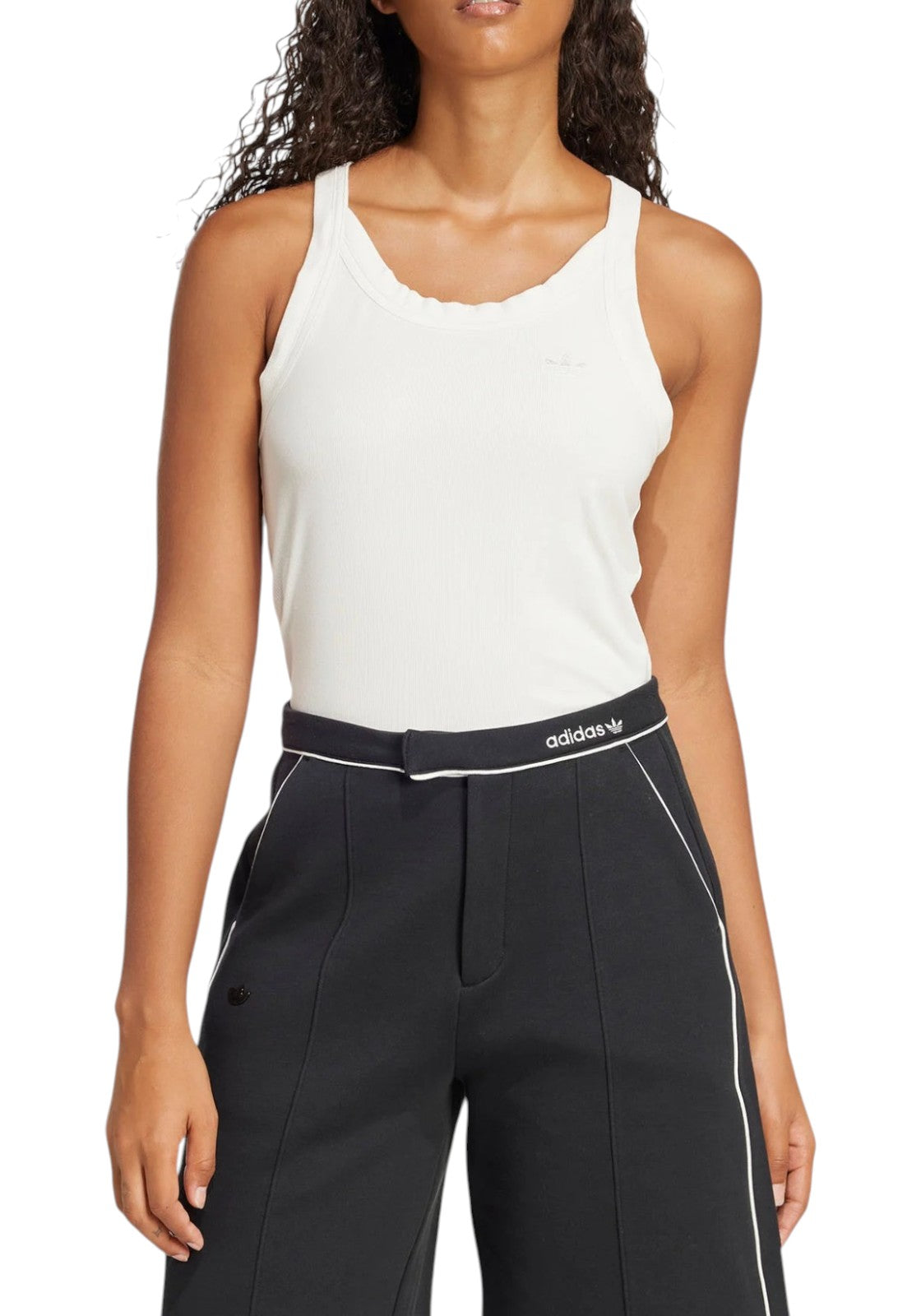 TOP PALESTRA Bianco Adidas Originals