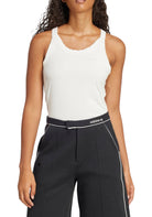 TOP PALESTRA Bianco Adidas Originals