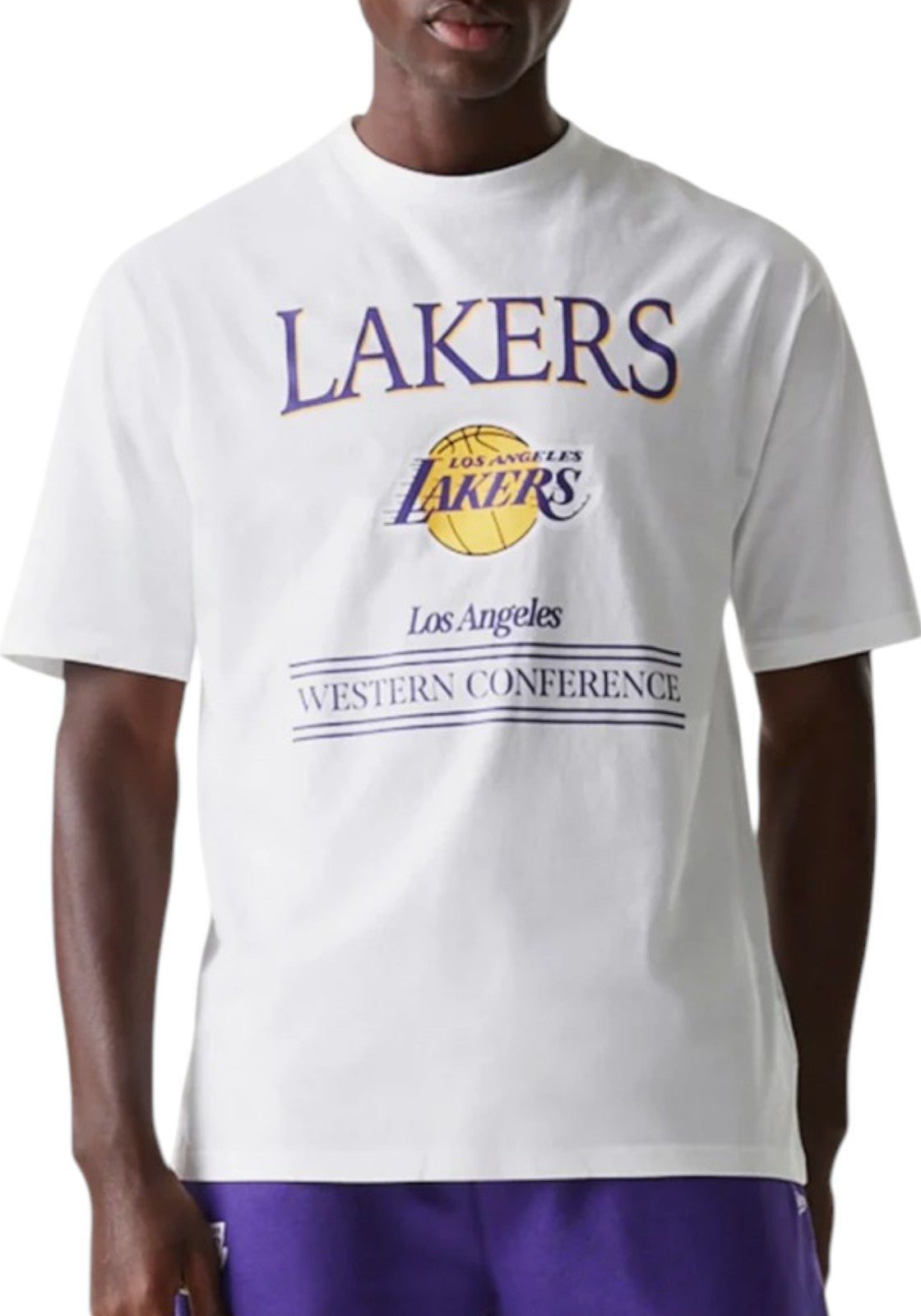 T-SHIRT E CANOTTE Bianco/viola New Era