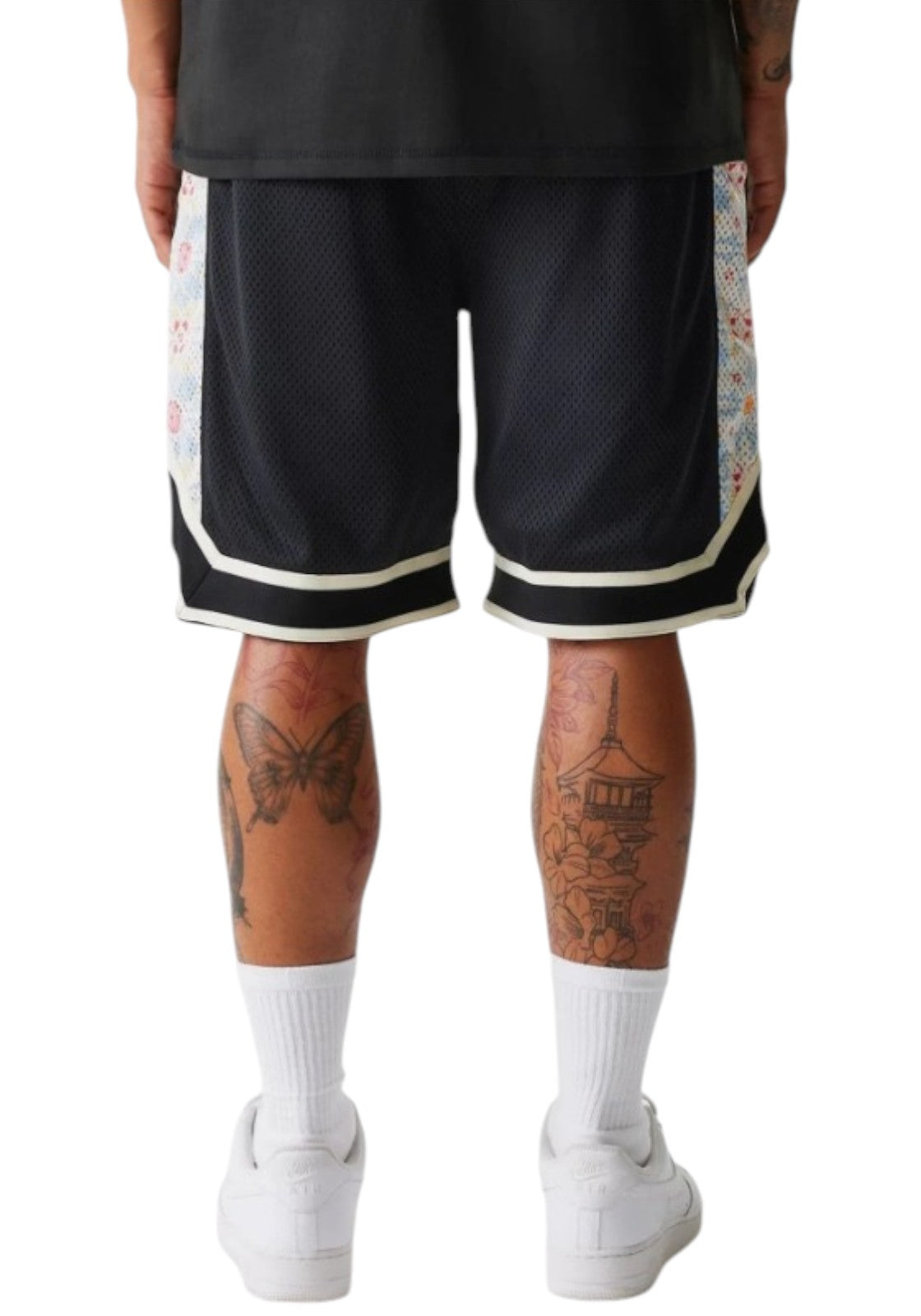 PANTALONCINI Nero/beige New Era
