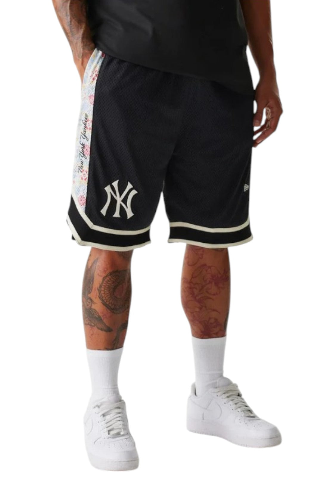 PANTALONCINI Nero/beige New Era
