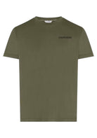 T-SHIRT E CANOTTE Verde Militare Calvin Klein