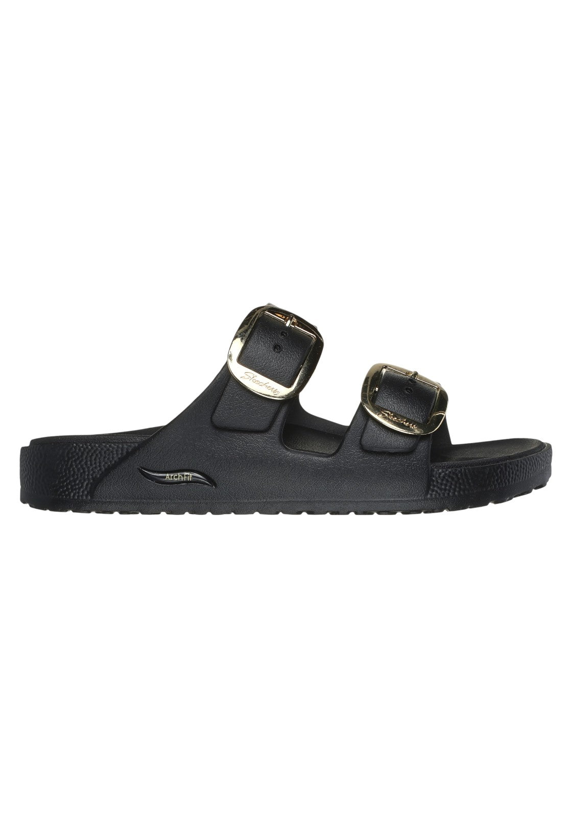 CIABATTE-INFRADITO Nero/oro Skechers