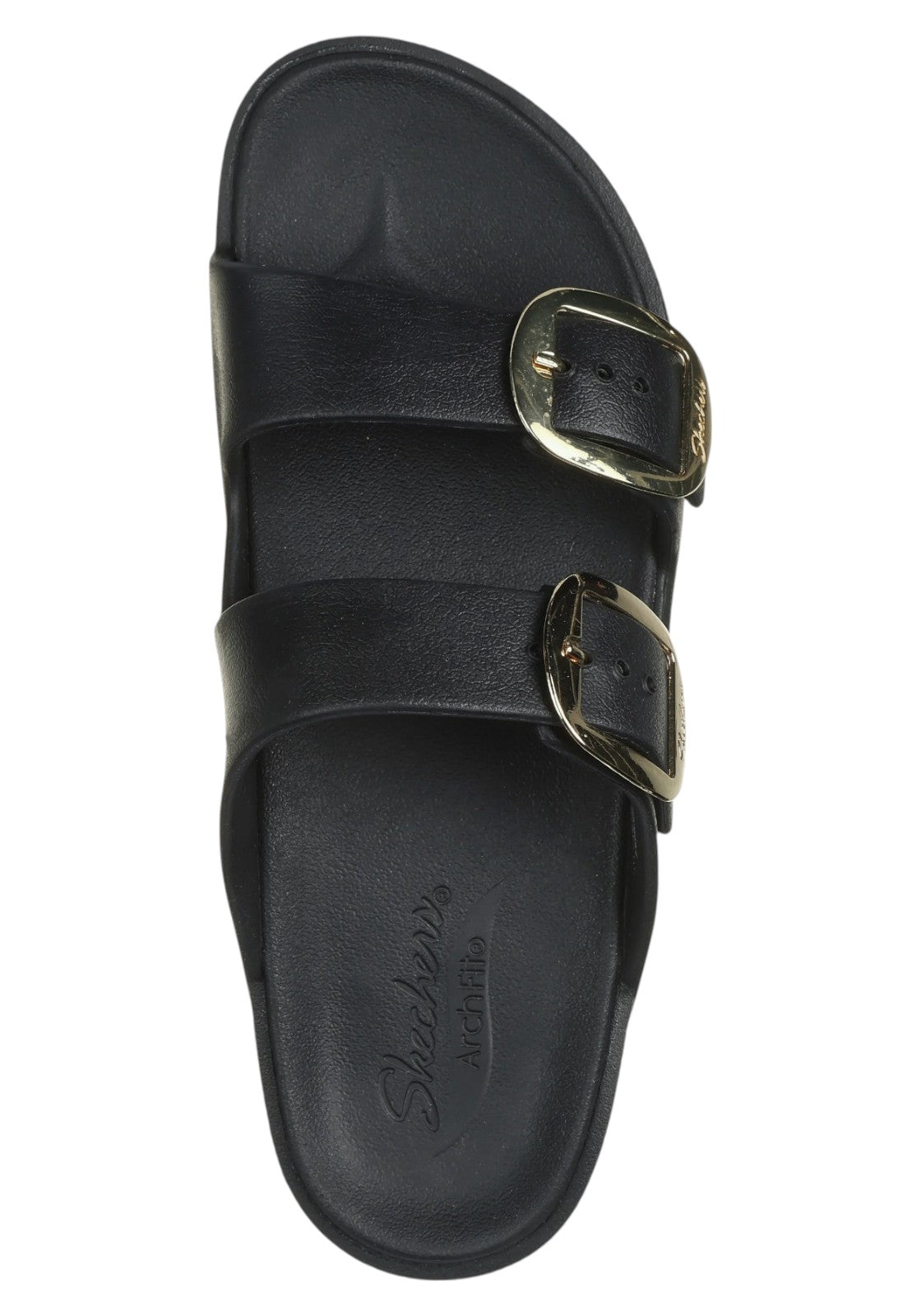 CIABATTE-INFRADITO Nero/oro Skechers